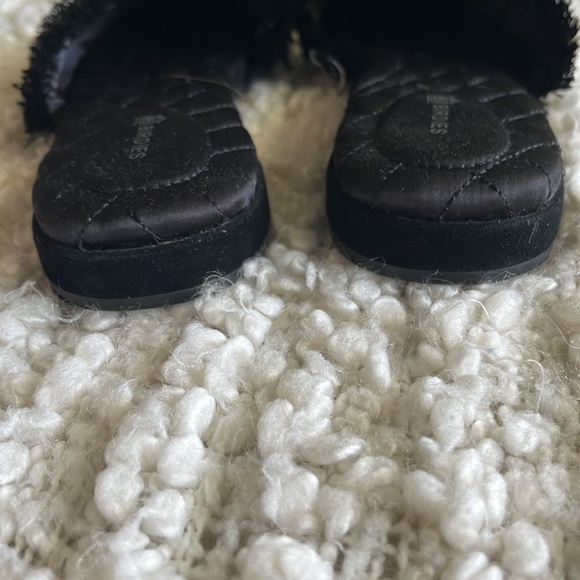 BIRDIES The Ani Black Suede with Fringe Mule Slides - EUC, Like New, Women’s 8 - Picture 3 of 8